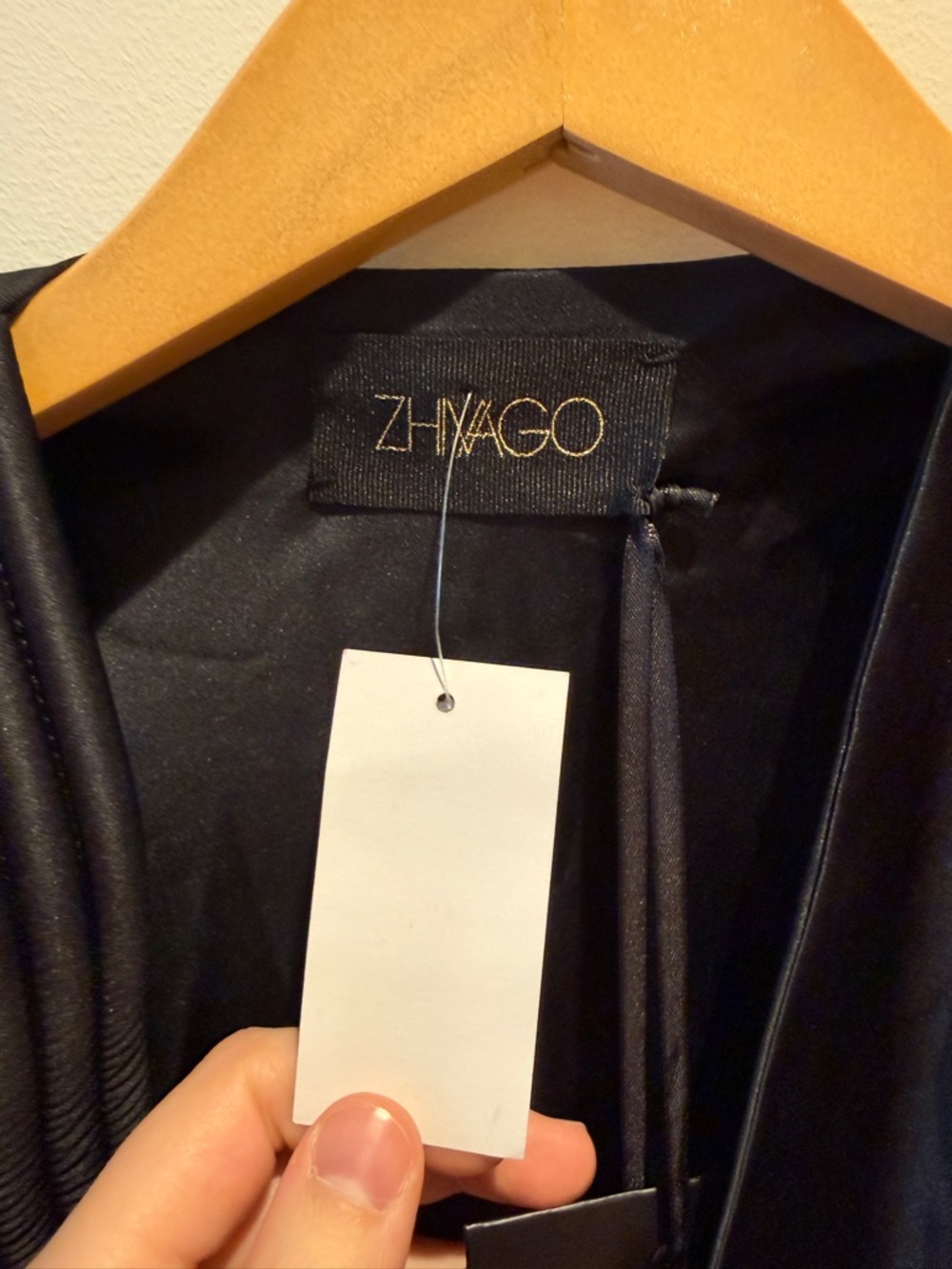Zhivago NWT Cala Conta Satin Minidress size 6 - Picture 9 of 13